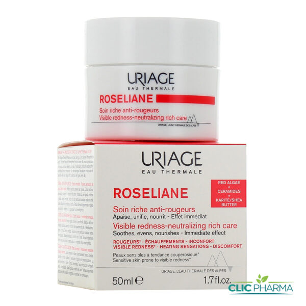 URIAGE ROSELIANE CREME RICHE ANTI-ROUGEURS 50ML