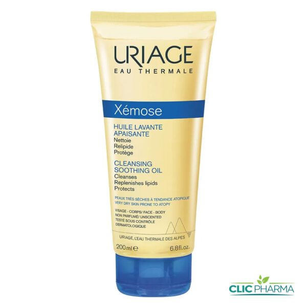 URIAGE XEMOSE HUILE LAVANTE APAISANTE 200ML