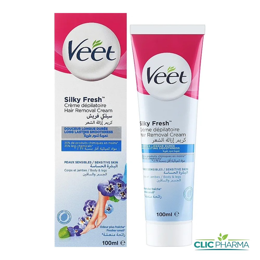 VEET CREAM SENSITIVE BLEU 100ML