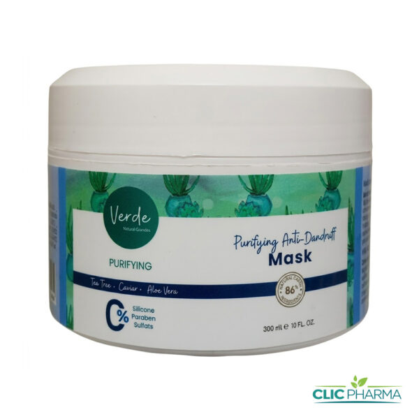 VERDE MASQUE ANTIPELLICULAIRE PURIFICATEUR 300ML