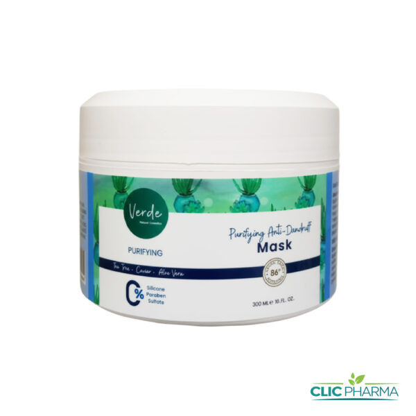 VERDE MASQUE ANTIPELLICULAIRE PURIFICATEUR 300ML