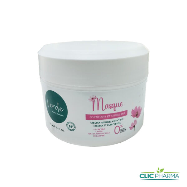 VERDE MASQUE ANTI-CHUTE FORTIFIANT ET STIMULANT 300ML CHEVEUX AFFAIBLIS
