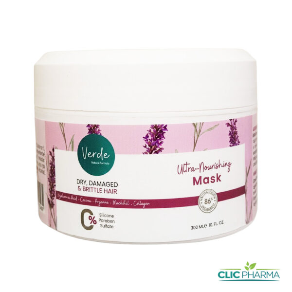 VERDE MASQUE ULTRA-NUTRITIF 300ML CHEVEUX SECS ET ABIMES