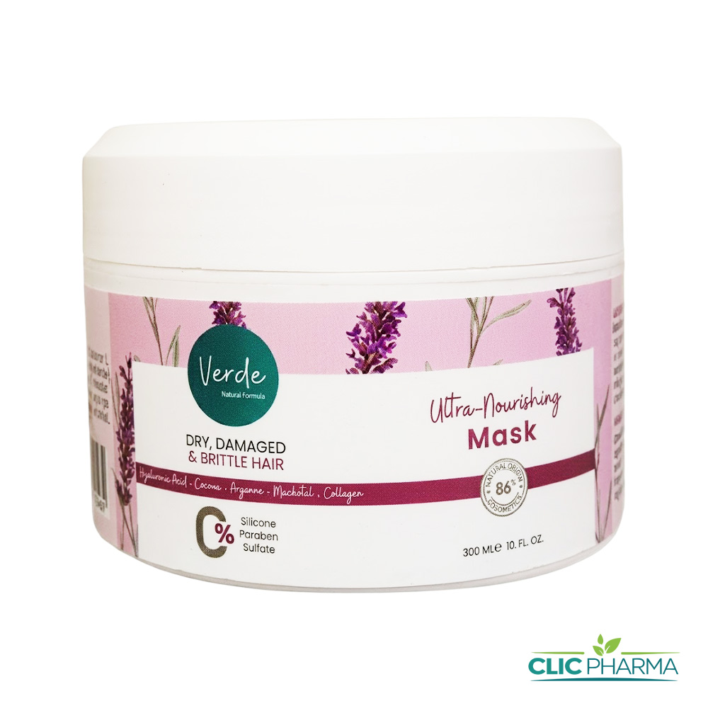 VERDE MASQUE ULTRA-NUTRITIF 300ML CHEVEUX SEC ET ABIMES