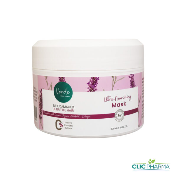 VERDE MASQUE ULTRA-NUTRITIF 300ML CHEVEUX SECS ET ABIMES