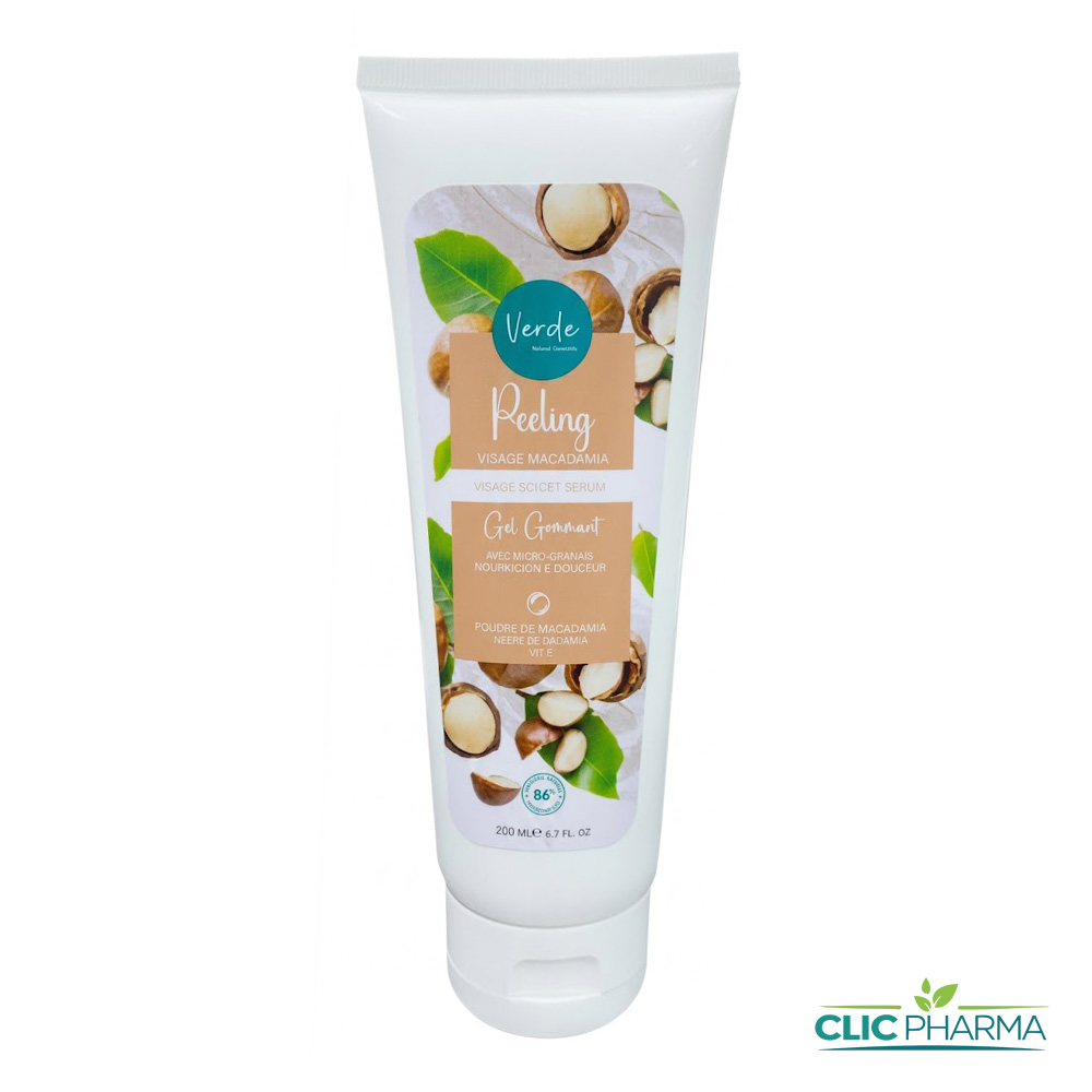 VERDE PEELING GEL GOMMANT MACADAMIA 200ML