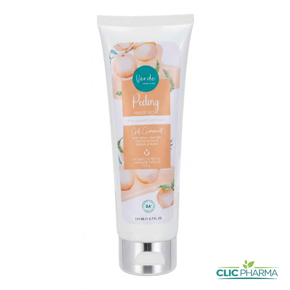VERDE PEELING GEL GOMMANT PECHE 200ML