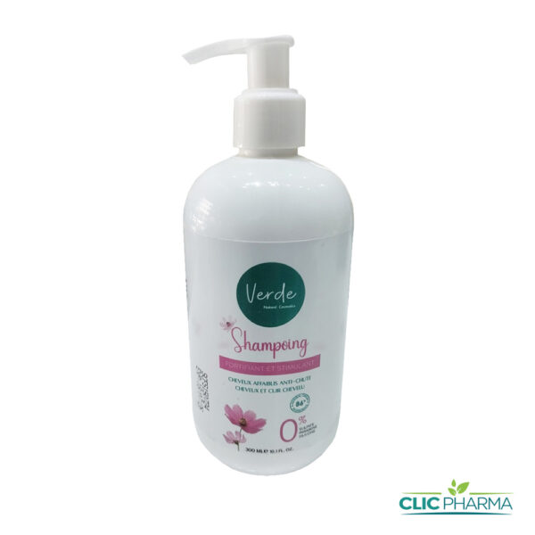 VERDE SHAMPOING FORTIFIANT ET STIMULANT CHEVEUX AFFAIBLIS 300 ML