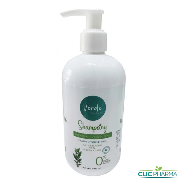 VERDE SHAMPOING SEBOREDUCTEUR EQUILIBRANT CHEVEUX SENSIBLES 300ML