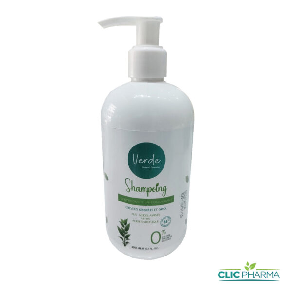 VERDE SHAMPOING SEBOREDUCTEUR EQUILIBRANT CHEVEUX SENSIBLES 300 ML