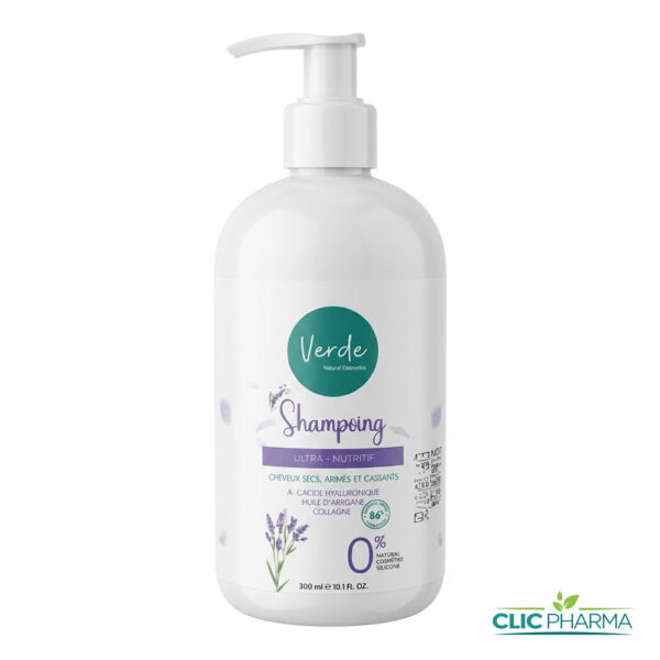 VERDE SHAMPOING ULTRA-NUTRITIF CHEVEUX SECS 300ML