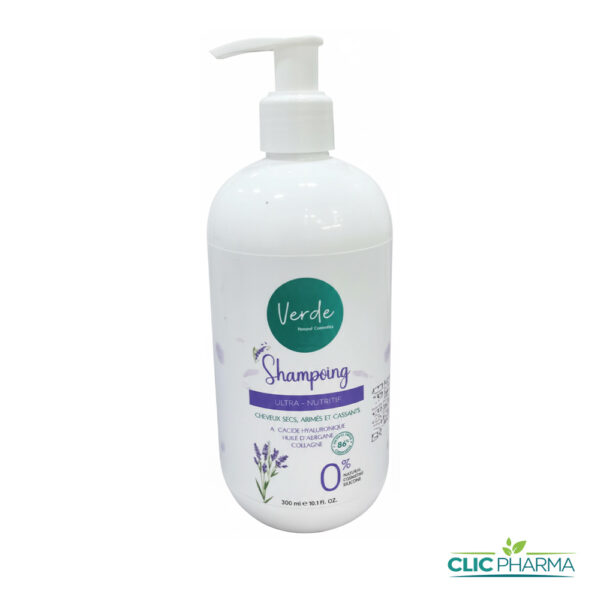 VERDE SHAMPOING ULTRA-NUTRITIF CHEVEUX SECS 300ML