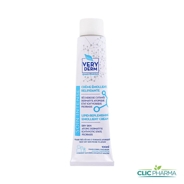 VERYDERM CREME EMOLLIENTE RELIPIDANTE 100ML