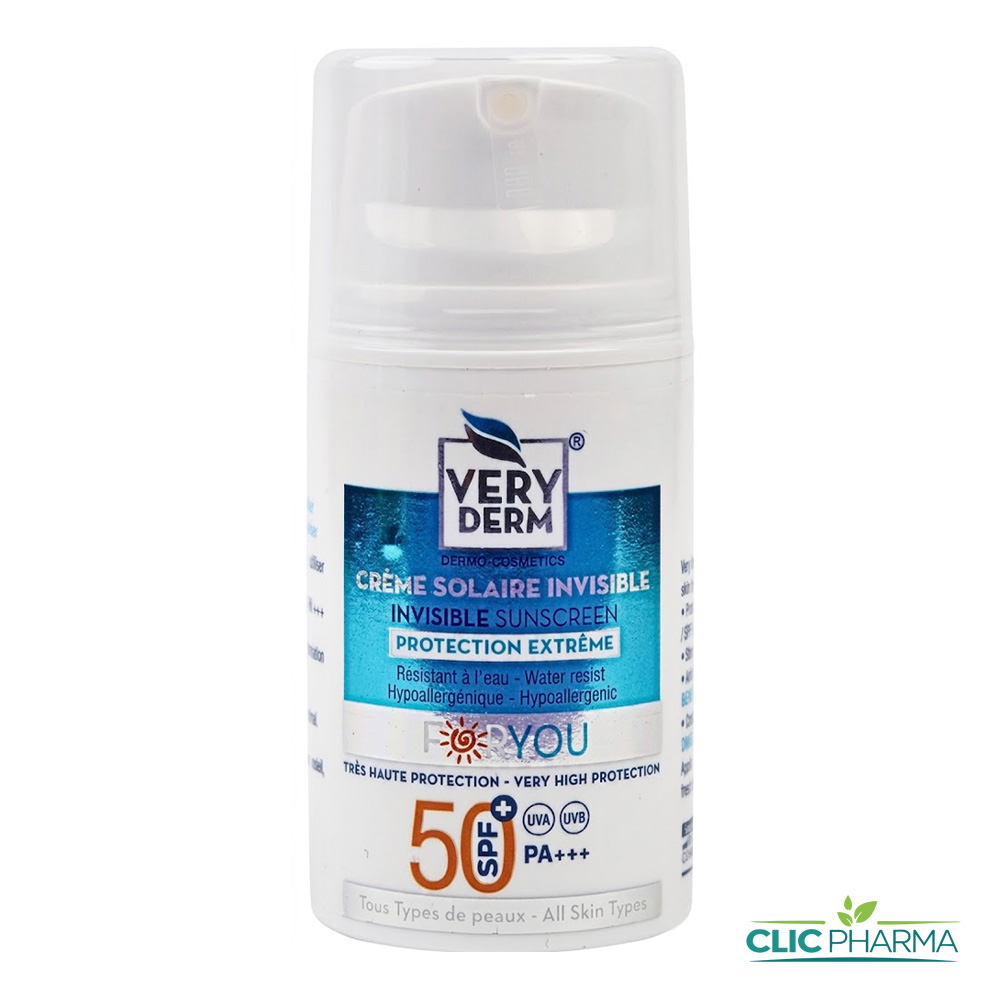 VERYDERM ECRAN INVI SPF50+ 50ML