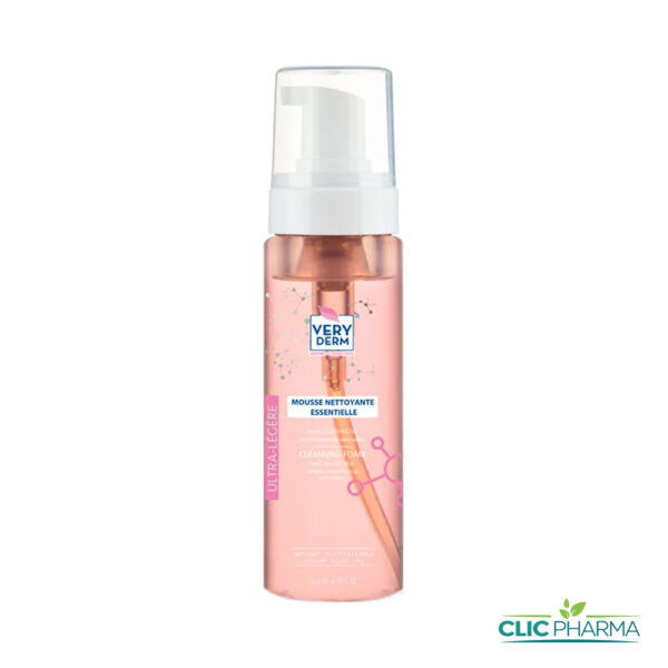 VERYDERM MOUSSE NETTOYANTE ESSENTIELLE ULTRA LEGERE 200ML