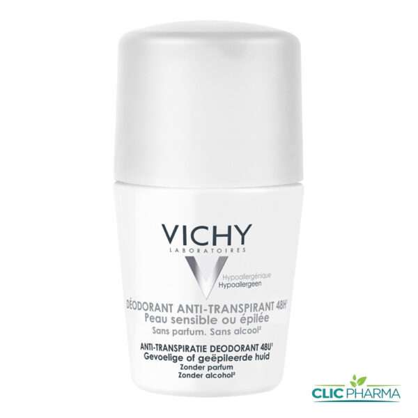 VICHY ROLL-ON ANTI-TRANSPIRANT 48H PEAU SENSIBLE ROLL-ON 50ML