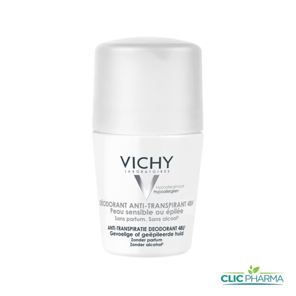 VICHY ROLL-ON ANTI-TRANSPIRANT PEAU SENSIBLE 50 ML