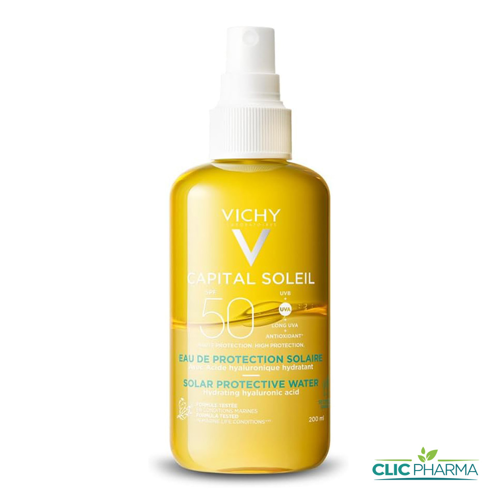 VICHY CAPITAL SOLEIL EAU PROTECTRICE HYDRATANTE SPF 50 200 ML