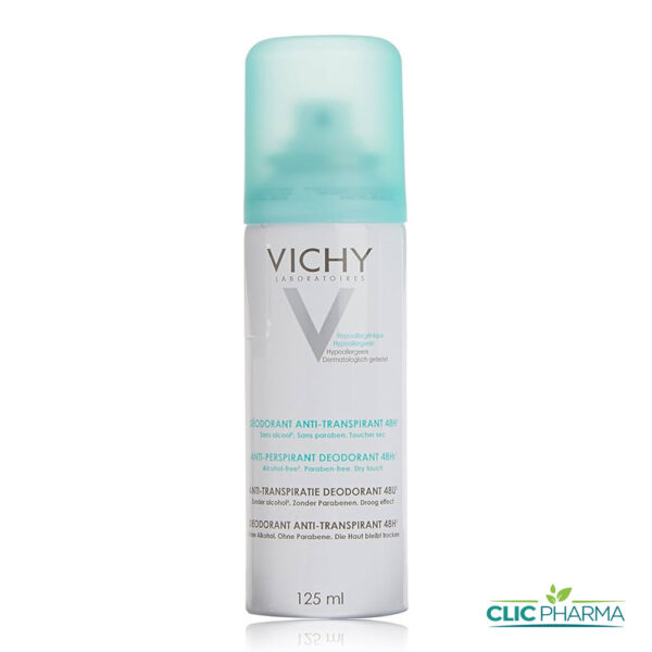 VICHY DEODORANT AEROSOL ANTI-TRANSPIRANT 48H 125ML
