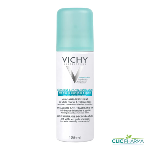 VICHY DEODORANT ANTI-TRASPIRANT ANTI-TRACES 48H AEROSOL 125ML