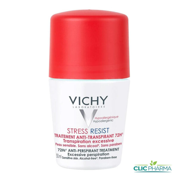 VICHY DEODORANT STRESS RESIST 72H ROLL-ON 50ML