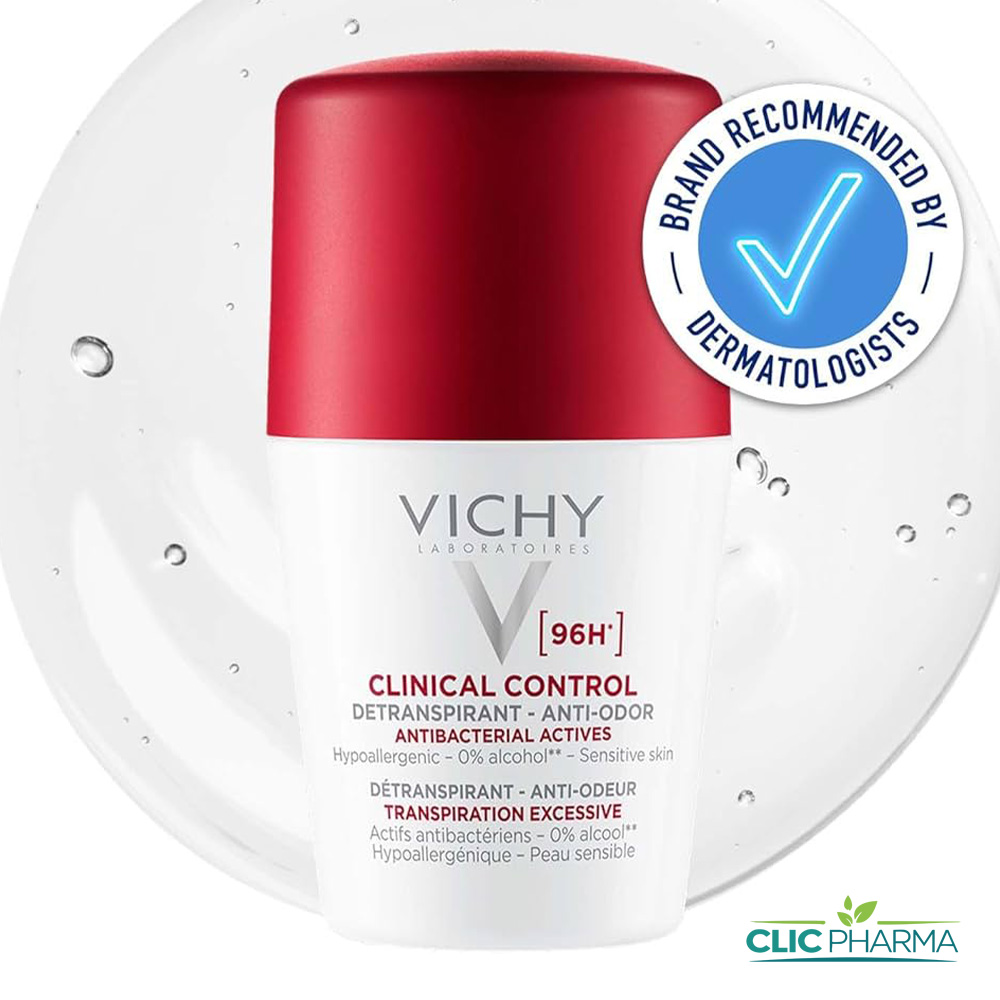VICHY DEO CLINICAL CONTROL 96H ROLL-ON 50ML