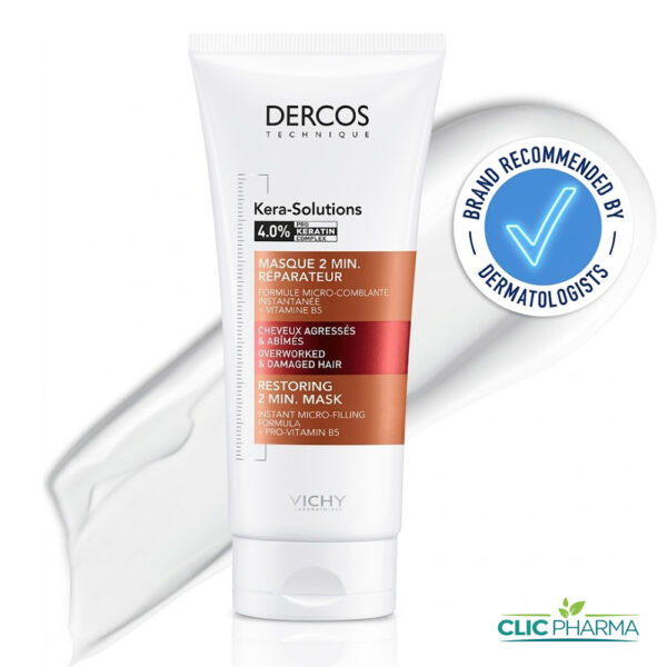 VICHY DERCOS KERA-SOLUTIONS MASQUE 2MIN REPARATEUR 200ML