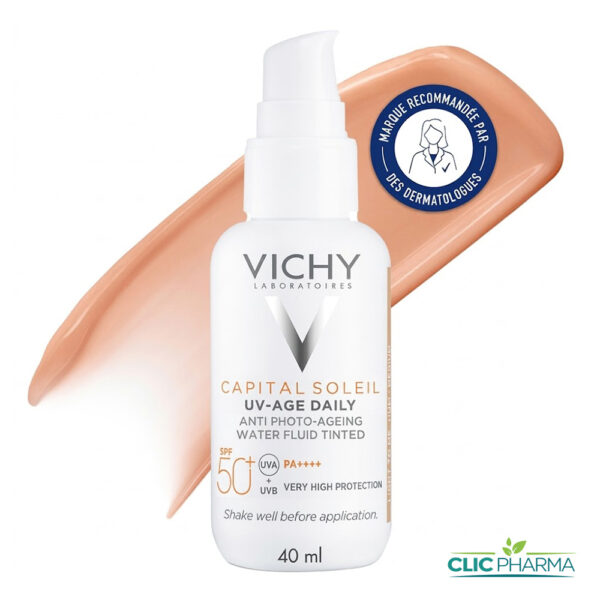 VICHY ECRAN ANTI-AGE DAILY TEINTE SPF50+ 40ML