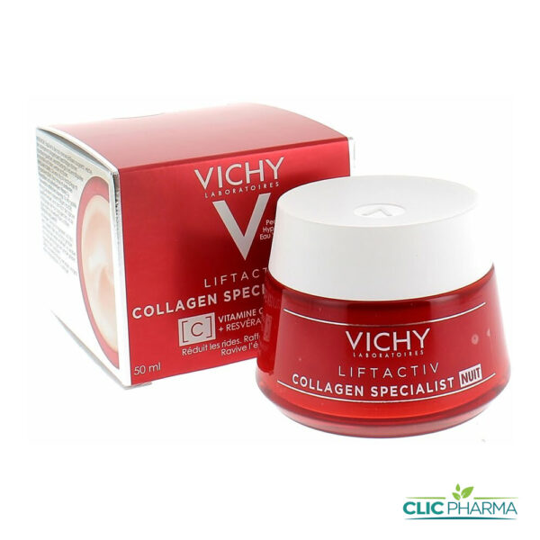VICHY LIFTACTIV COLLAGENE SPECIALIST CREME DE NUIT ANTI-RIDES 50 ML