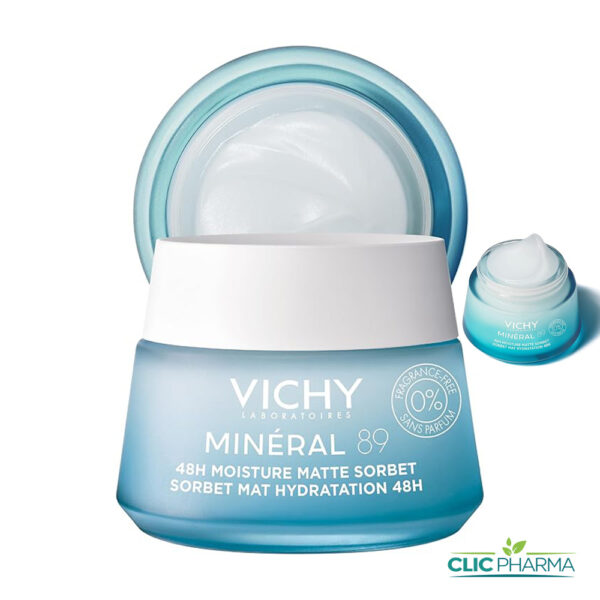 VICHY MINERAL 89 GEL HYDRATANT MATIFIANT NON GRAS 50ML