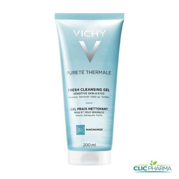 VICHY PURETE THERMALE FRESH GEL NETTOYANT PEAUX SENSIBLES 200ML