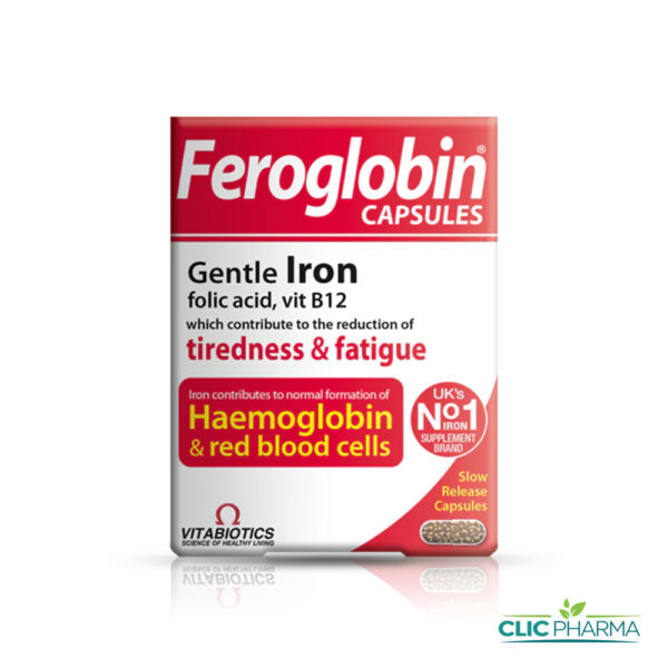 VITABIOTICS FEROGLOBIN (30 COMPRIMES)
