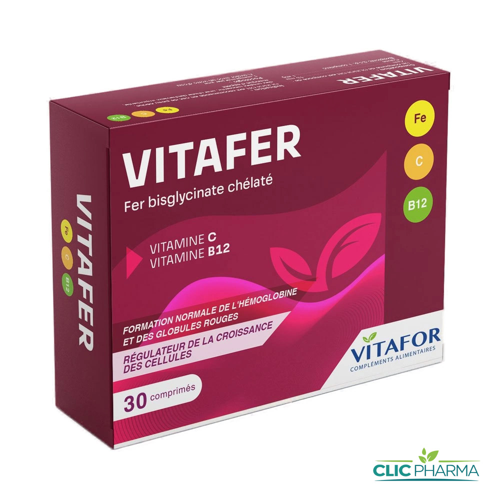 VITAFER BISGLYCINATE FER COM B30
