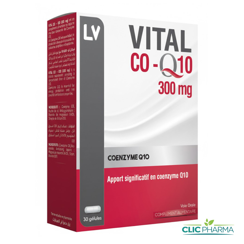 VITAL CO Q10 300MG GELULES B 30