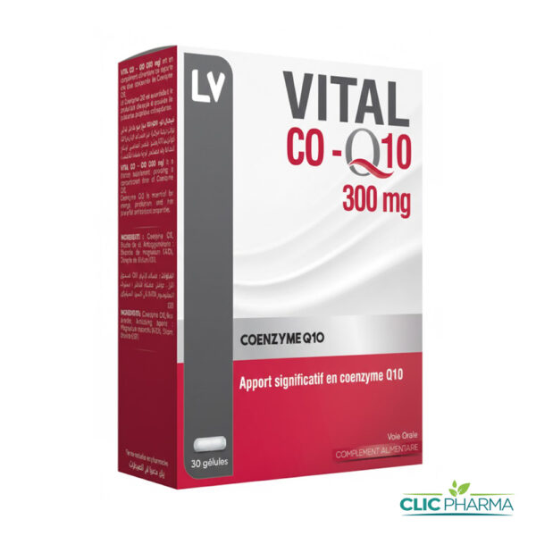 VITAL CO Q10 300mg (30 GELULES)