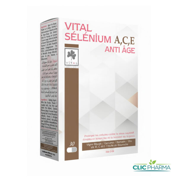 VITAL SELENIUM A,C,E ANTI-AGE (30 GELULES)