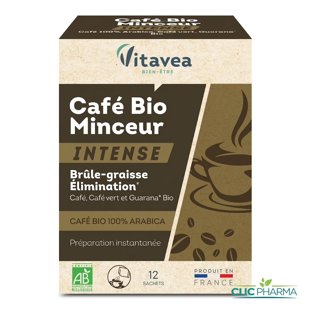 VITAVEA CAFE BIO MINCEUR INTENSE BRULE GRAISSE SACHETS B12