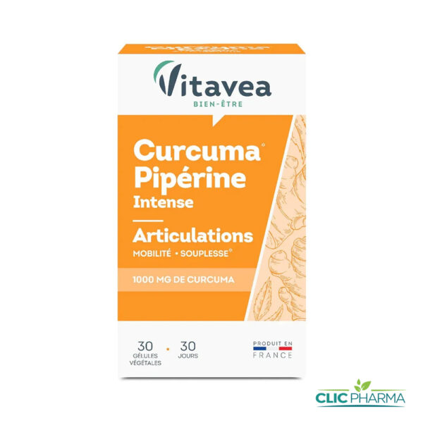 VITAVEA CURCUMA PIPERINE INTENSE (30 GELULES)