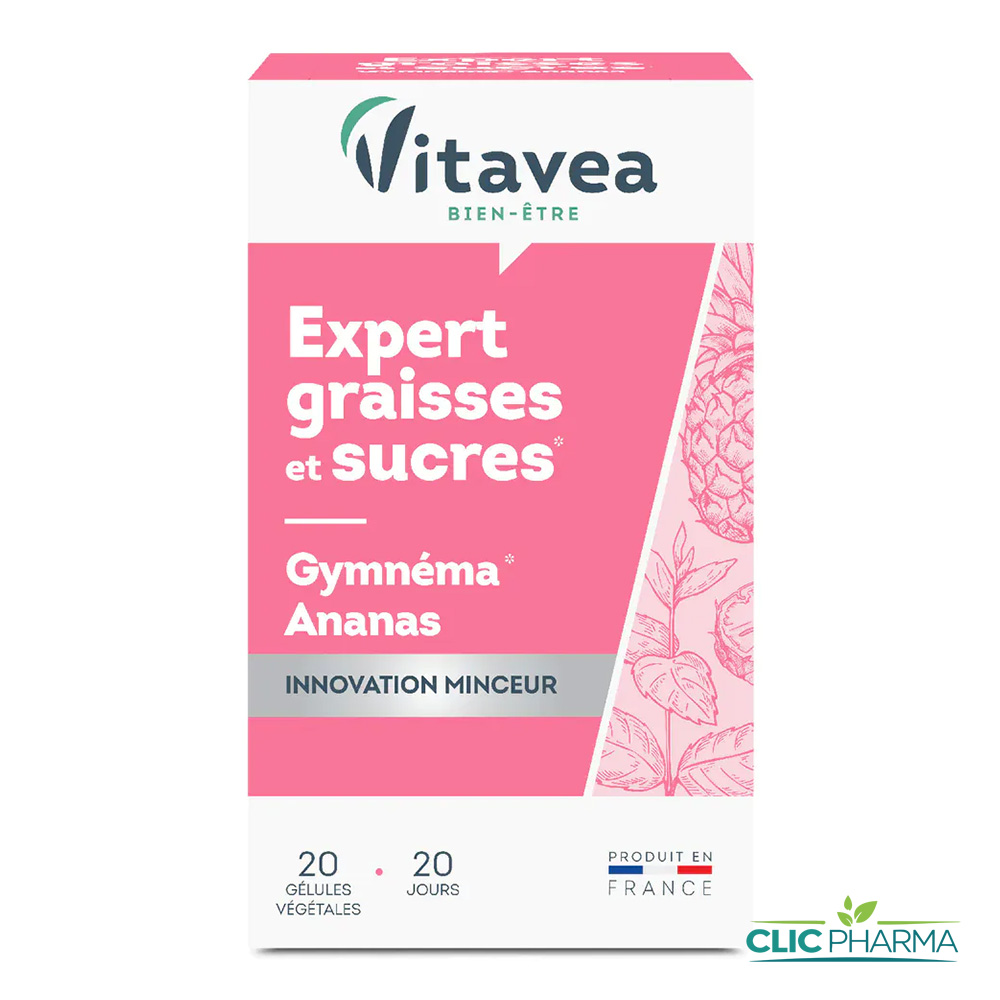VITAVEA EXPERT GRAISSES ET SUCRES B40 GEL