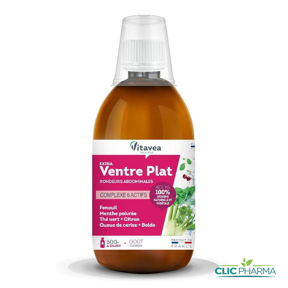 VITAVEA EXTRA VENTRE PLAT GOUT CITRON 500ML