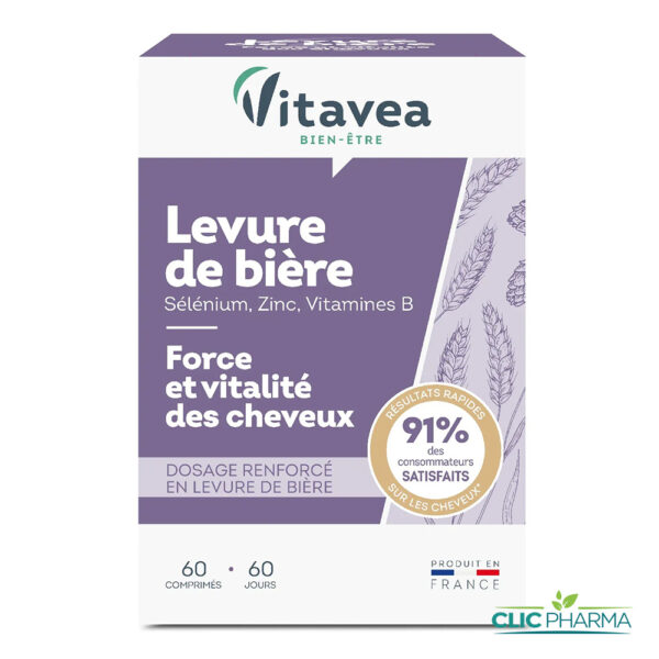 VITAVEA LEVURE DE BIERE SELENIUM ZINC (60 COMPRIMES)