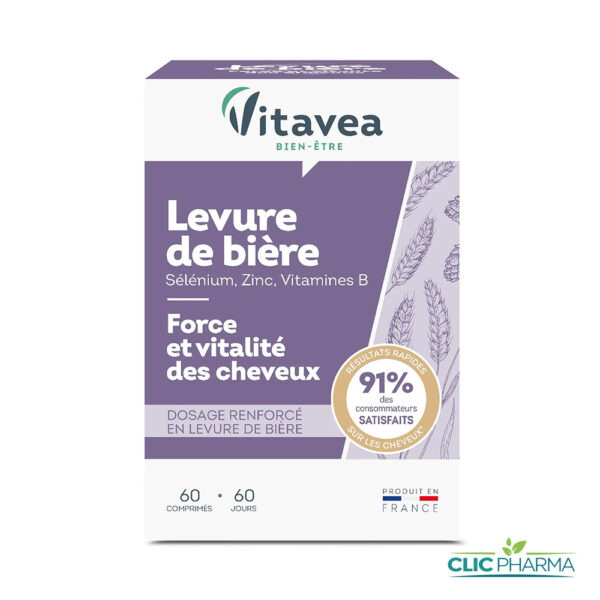 VITAVEA LEVURE DE BIERE SELENIUM ZINC (60 COMPRIMES)