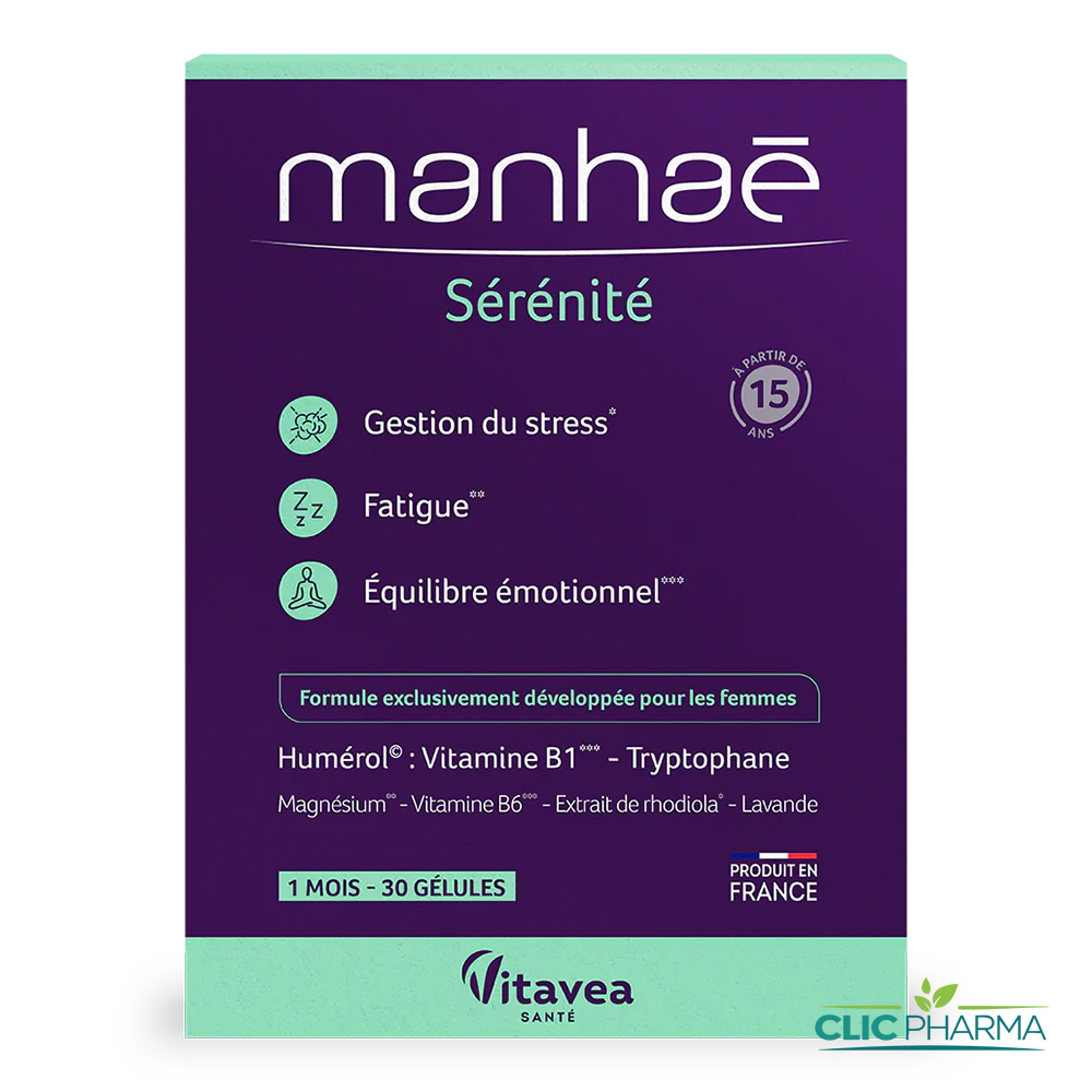 VITAVEA MANHAE SERINITE GELULES B30