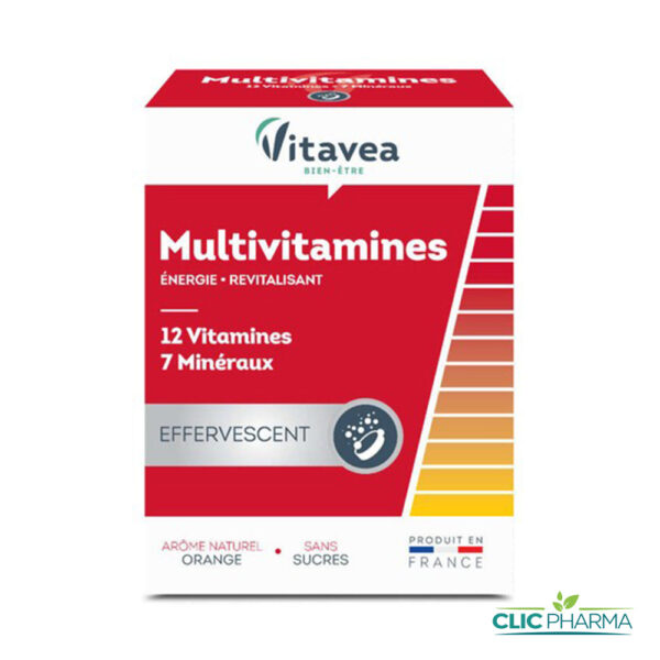VITAVEA MULTIVITAMINES 12 VITAMINES + 7 OLIGO-ÉLÉMENTS (24 COMPRIMES)