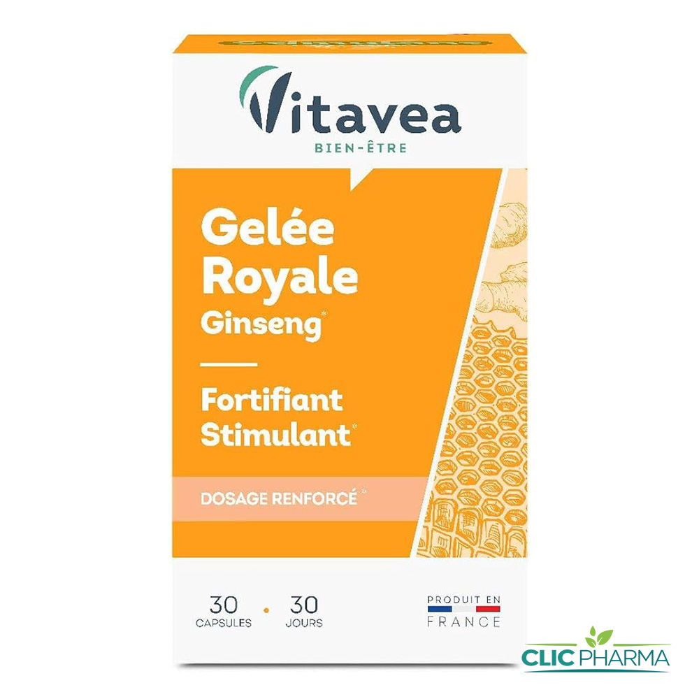 VITAVEA NECTAR ROYAL-GELEE ROYALE + GINSENG B30 CAPS