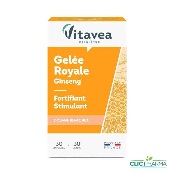VITAVEA GELEE ROYALE + GINSENG (30 COMPRIMES)