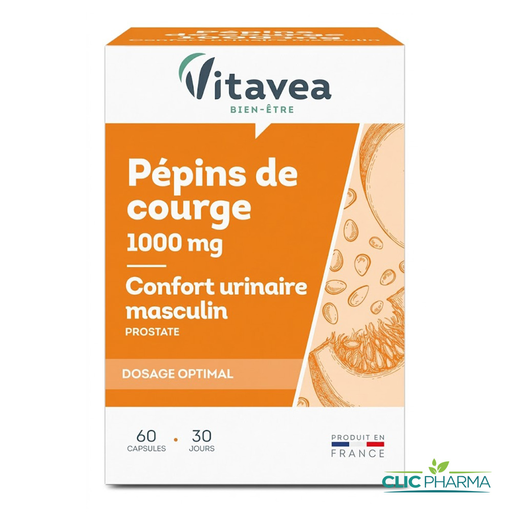 VITAVEA PEPINS DE COURGE B60 CAPS VITARMONYL