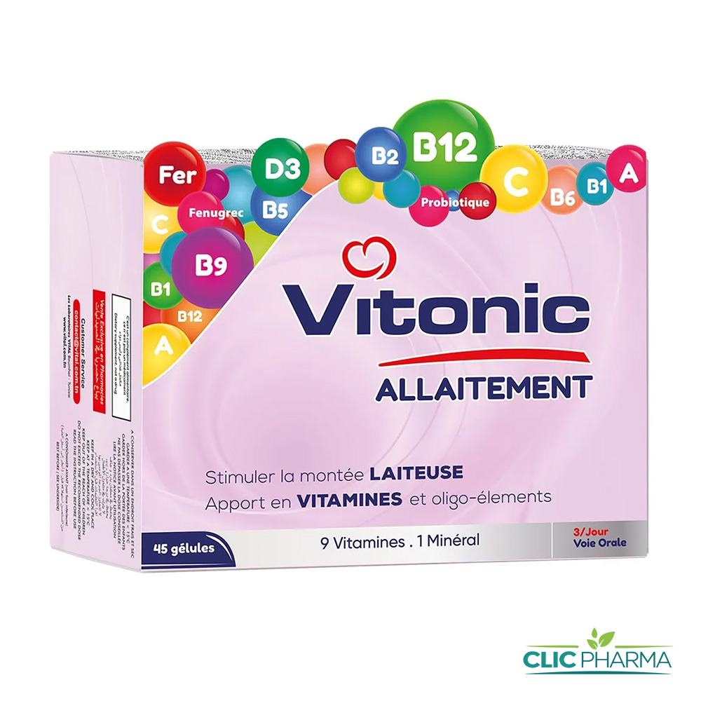 VITONIC ALLAITEMENT B 45 gélules