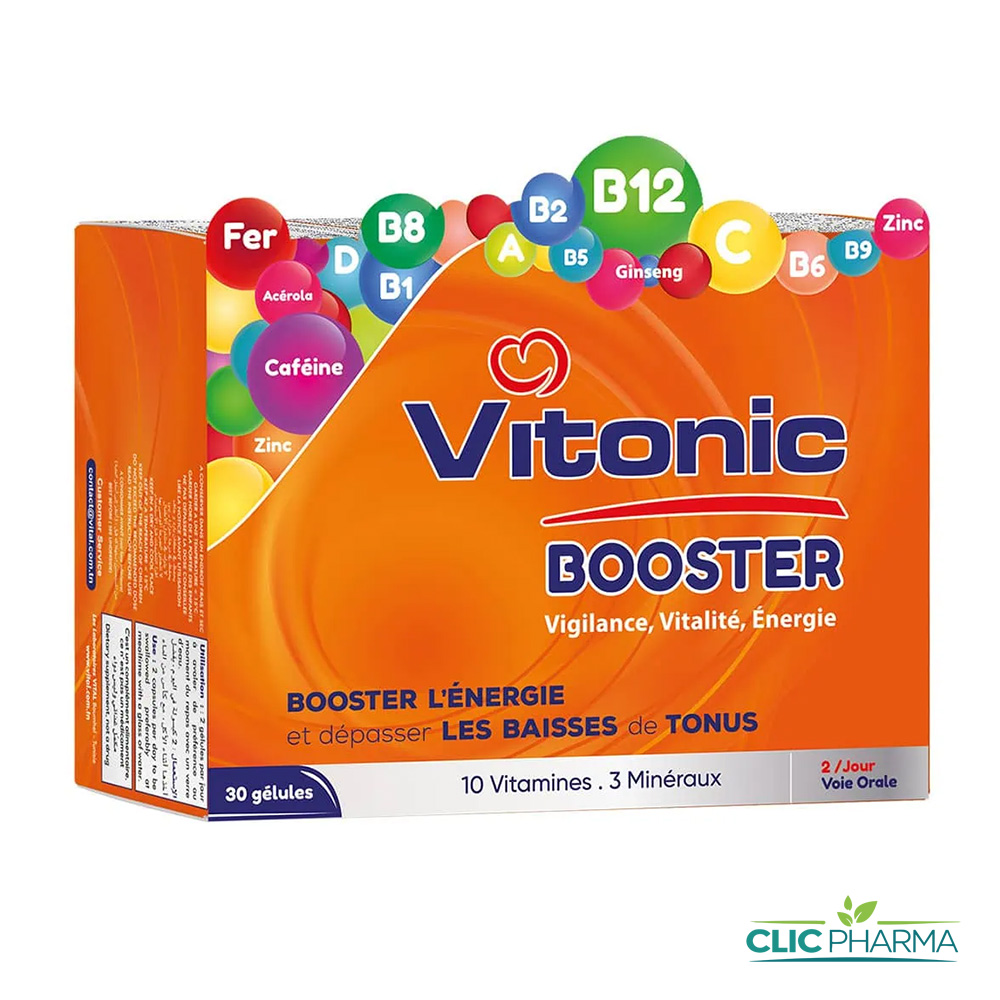 VITONIC BOOSTER GELULES B 30