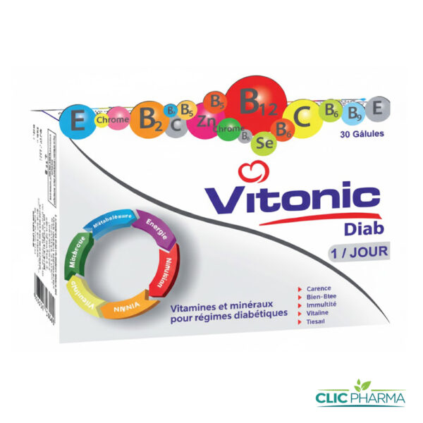 VITONIC DIAB (30 GELULES)